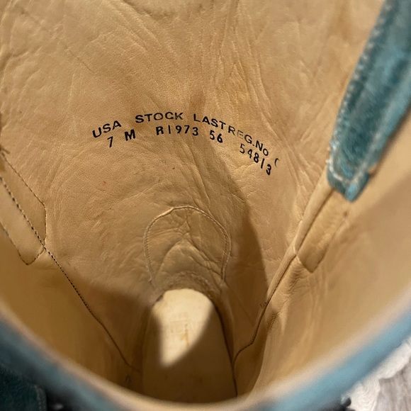 New without Box Women’s Corral Turquoise Cowboy Boots - Picture 6 of 7